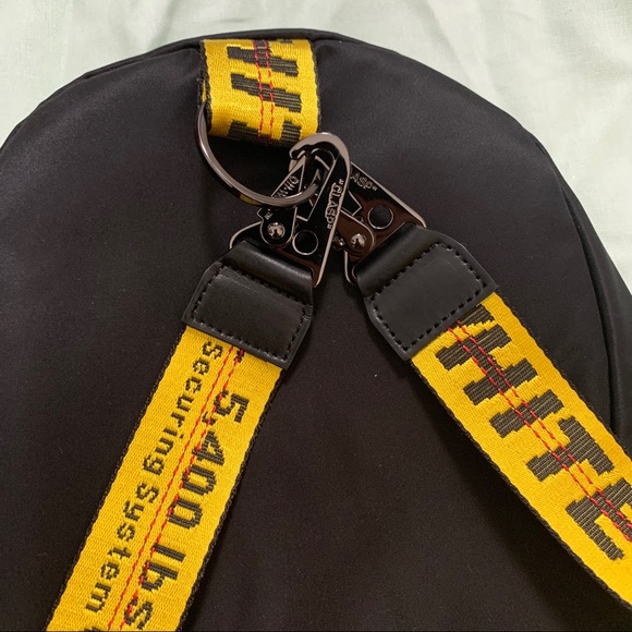 Authentic Off-White Mini Industrial Strap Backpack - Picture 4 of 8